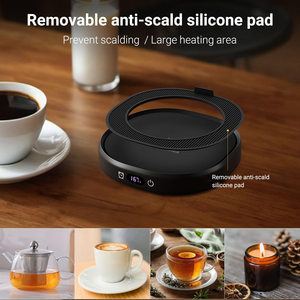 Cup Warmer Usb Coffee Electric Cooler and Car Mug Candle With <b>Battery</b> <b>Operated</b> Smart Wireless Heated - Product Image 2