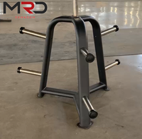 MRD Ensemble de rangement portable de haute qualité pour plaques de poids de barre, organisateur d'équipement de musculation pour salle de sport et usage domestique