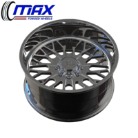 Jantes forgées MAX FORGED 24x14 26x16 28x16 ultra larges, jantes de camion agressives pour Ford Ram GMC HD diesel surélevés