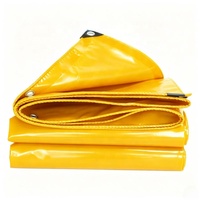 Rouleau de bâche PVC en gros d'usine, tissu polyester enduit vinyle anti-UV pour tente, remorque, protection industrielle, couleur personnalisée