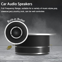 Tweeter de Aluminio de Alta Calidad, 4 Ohmios, Bobina de Voz de Titanio de 3.9 Pulgadas, Altavoz de Audio de Dos Vías, Crossover de Audio de 150W