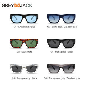 Nouvelles lunettes de soleil tendance pour hommes, monture noire TR90, verres TAC, protection UV400, classe 2, pare-soleil K002 - Product Image 2