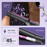 Fer à friser, lisser et onduler 3-en-1 personnalisé – Fer à cheveux multifonction professionnel électrique