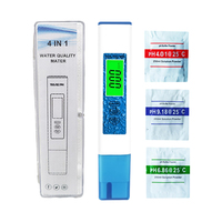 Testeur numérique de qualité de l'eau 4 en 1 PH/TDS/EC/température PH mètre MF-01 utilisation pour les hôpitaux piscines laboratoire