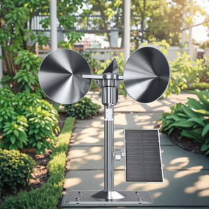 Répulsif d'oiseaux solaire 360° en ABS étanche avec base solide en U, effaroucheur d'oiseaux contre le couper-de-chand et les mouettes - Product Image 3