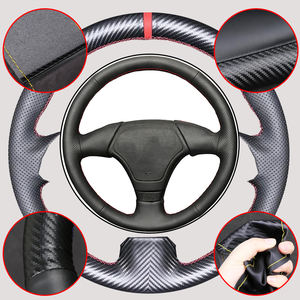 Protector de <span class=keywords><strong>volante</strong></span> de coche de fibra de carbono para BMW 3 Series E36 <span class=keywords><strong>E46</strong></span> 1995-2000 5 Series E39 1995-1999 8 Series E31 1995-1997 - Product Image 1