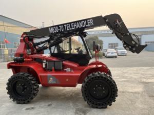 China Manitou telescópicos fábrica <span class=keywords><strong>3ton</strong></span> 7m mini pequeña construcción usada hidráulica telescópica pluma carretilla elevadora con CE EPA aprobado - Product Image 3