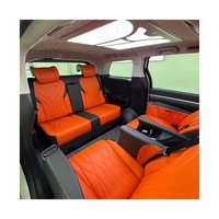 Asiento de furgoneta de cuero Original plegable de fábrica para Mini Bus Luxury Vip Mvp Car Limousine Seat Sprinter
