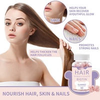 Complément multivitaminé végétalien pour cheveux, peau et ongles, personnalisable avec logo, pour adultes, non destiné aux femmes enceintes et aux nouveau-nés