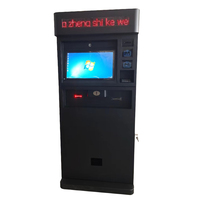 Kiosque de paiement acceptant les pièces de monnaie pour l'extérieur Machine libre-service Outdoor Train Bus Metro Ticket Distributeur automatique avec distributeur de pièces de monnaie