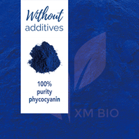 Poudre de phycocyanine de colorant alimentaire bleu naturel personnalisé pour smoothies et boissons superaliments poudre de spiruline bleue en gros