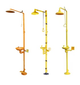 <span class=keywords><strong>Lavaojos</strong></span> de Emergencia de Acero Inoxidable 304, de Pie, Soldado, de Fácil Mantenimiento, Contemporáneo, para Escuelas y Laboratorios - Product Image 3