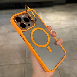 Bán Chạy Nhất Ống Kính Khung Hợp Kim Chống Mùa Thu Acrylic Backpanel Ống Kính Phim Từ Trường Hợp Điện Thoại Cho Iphone 14 15 Promax 12 13 Pro 16 - Product Image 2