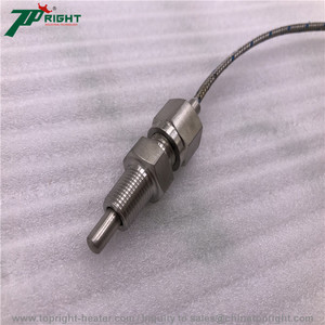 Termometro a termocoppia tipo K, sensore di temperatura industriale con vite M6 e connettore maschio - Product Image 6