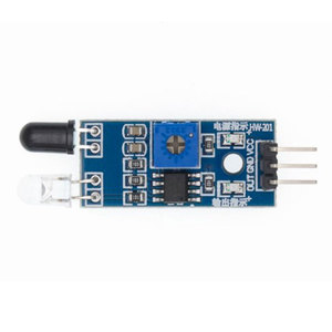 Módulo de Sensor Infrarrojo para Evitar Obstáculos HW-201 para Detección de Robots y Coches Inteligentes Arduino - Product Image 1
