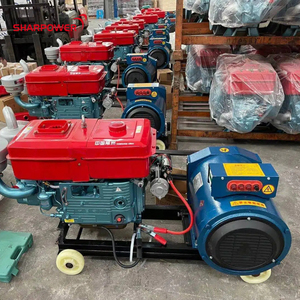 SJ thương hiệu AC alternator đồng bộ máy phát điện với động cơ diesel - Product Image 1