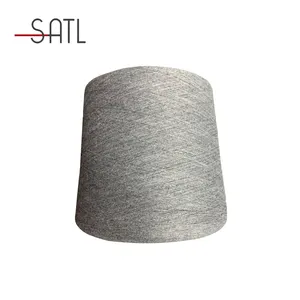 Hot Sale Sustainable Soft 2/30nm 94% BCI Baumwolle 3% Kaschmir 3% Wolle Blended Strick garn für Hut