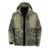 Blouson bomber camouflage coupe-vent à capuche pour homme, style streetwear, fin et ample, pour le quotidien, les activités de plein air et les voyages
