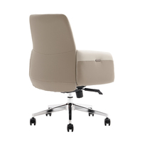 Vente en gros de chaises de bureau modernes à dossier haut en cuir, meubles de bureau, chaise de direction pivotante en cuir