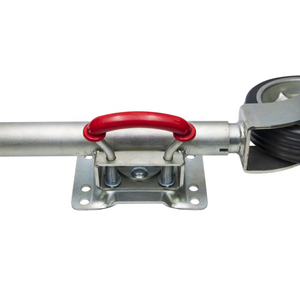 Nouvelle <span class=keywords><strong>roue</strong></span> de <span class=keywords><strong>jockey</strong></span> pivotante de style australien 8/9'' avec pneu en caoutchouc massif, capacité 800 kg, élévation 254 mm, pièces de remplacement/<span class=keywords><strong>réparation</strong></span> pour remorque - Product Image 6