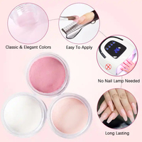 Poudre acrylique en gros pour nail art : idées créatives, paillettes véganes, poudre à tremper pour décoration d'ongles de fêtes, poudre acrylique à séchage rapide