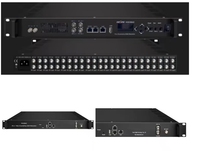 Système numérique HONDAO TNDM2408A 16/24 canaux Tuner FTA IP FTTH vers 4 RF DVB-T DVB-C ISDB-T Remodulateur Qam Transmodulateur