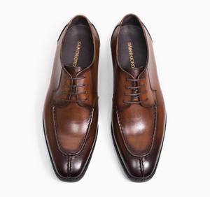 2023 <span class=keywords><strong>scarpe</strong></span> da <span class=keywords><strong>uomo</strong></span> in pelle Derby fatte a mano da fabbrica di <span class=keywords><strong>scarpe</strong></span> Casual da lavoro per matrimoni in altre occasioni formali - Product Image 3