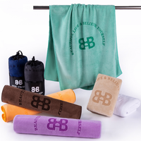 Serviettes de Sport, de Plage et de Fitness Multicolores avec Marquage Laser, Impression et Broderie de Logo Personnalisé, pour le Visage, les Mains et comme Cadeau