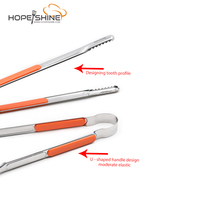 Accessoires de cuisine en acier inoxydable Barbecue Buffet Pain Glace Pinces Alimentaires Outils de cuisine