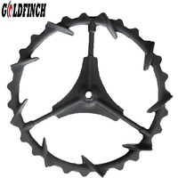 Pneus agricoles en caoutchouc massif YHS ROCKWAY 970*80mm 970*100mm pour pulvérisateur à flèche, garantie de 2 ans, finition noire