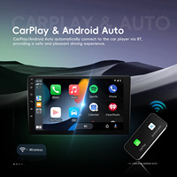 Autoradio Android 9'' 4+64 Go avec CarPlay, Android Auto, WiFi/GPS/RDS/DSP/Écran tactile IPS