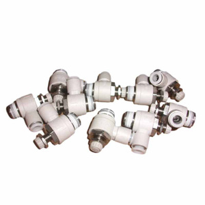 Válvula de control de aire tipo aguja Smc As5000 04, regulador de velocidad para sistemas neumáticos - Product Image 2