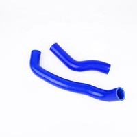 Tuyau d'admission d'air flexible en silicone bleu, haute qualité, pour radiateur Mazda RX7 FC3S série 4 5