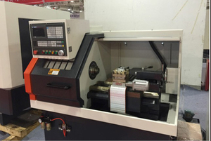Torno CNC Automático Mini de Bajo Costo, Torno CNC de Bancada Plana para Metal - Product Image 2
