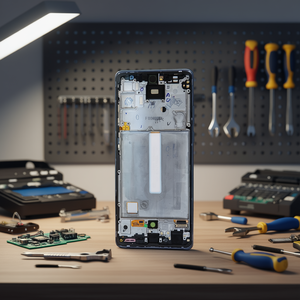 Pantalla Táctil LCD para Samsung Galaxy A52 4G A525 A52 5G A526B con Marco OLED Negro - Product Image 3