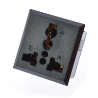 Prise murale universelle pour fabricant, prise électrique universelle BX-801, multiprise à 3 broches