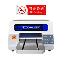 Machines d'impression DTF à plat UV Zoomjet pour petites entreprises, imprimante Xp600 à 2 têtes, prix
