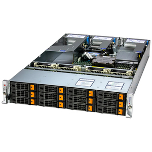 Servidor en Rack Supermicro AS-2015HS-TNR 2U, EPYC 9124 16C 32T, 64GB DDR5, 2x800GB SSD+2x2TB HDD, Servidor 2U, 800GB SSD, 2TB - Product Image 1