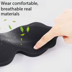 Masque de sommeil occultant 3D personnalisé avec logo, respirant, sans pression sur les yeux, adapté aux adultes ou aux étudiants pour la sieste - Product Image 5