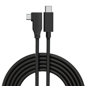 USB C TO USB C สายเคเบิล90องศา10Gbps 3.1 <span class=keywords><strong>Gen2</strong></span> 100W PD ชาร์จเร็ว4K60Hz วิดีโอ E-Mark ไนลอนถักมุมขวาชนิด C - Product Image 1