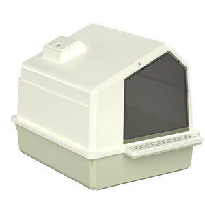 Gran oferta de <span class=keywords><strong>Amazon</strong></span>, nuevos suministros para mascotas, inodoro grande desmontable completamente cerrado para gatos con caja de arena para gatos con puerta - Product Image 1