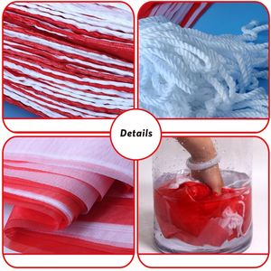 Guirlandes de drapeaux triangulaires en <span class=keywords><strong>tissu</strong></span> rouge et blanc de 80 mètres (262 pieds) pour la décoration de fêtes et de festivals, intérieur et extérieur - Product Image 3