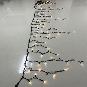 3M 6m ngoài trời <span class=keywords><strong>LED</strong></span> <span class=keywords><strong>Icicle</strong></span> nhỏ giọt đèn IP65 đánh giá giáng sinh mưa thả trang trí cho ngôi nhà 0.5M 0.6m rơi <span class=keywords><strong>Icicle</strong></span> đèn" - Product Image 1