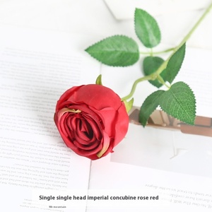 ดอกไม้ปลอมปลายสูงสำหรับประดับตกแต่งบ้านสไตล์เจ้าหญิงหัวเดียว - Product Image 6