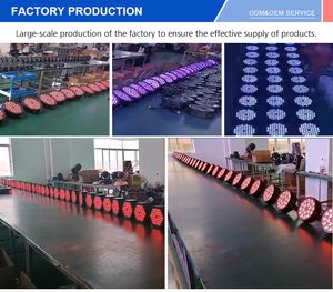 Chuyên nghiệp xách tay DJ LED ánh sáng Sân Khấu <span class=keywords><strong>36</strong></span> <span class=keywords><strong>DMX</strong></span> LED RGBW mệnh chiếu sáng LED ánh sáng Slim mệnh - Product Image 5