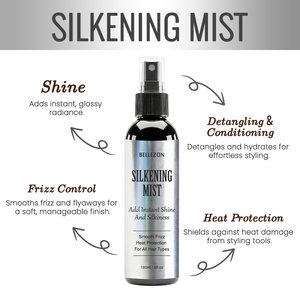Brume lissante effet soie <span class=keywords><strong>pour</strong></span> <span class=keywords><strong>cheveux</strong></span> naturels et perruques, marque privée, anti-frisottis, <span class=keywords><strong>pour</strong></span> une brillance miroir et une rénovation des <span class=keywords><strong>cheveux</strong></span>. - Product Image 4