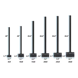 Martillo de Acero para Entrenamiento de Fuerza, Macebell de Acero para Fortalecimiento Muscular de Cuerpo Completo - Product Image 1