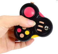 Cube de jeu Fidget Pad en forme de contrôleur de jeu, jouets créatifs, jouets anti-stress, jouets sensoriels, cadeaux de fête, vente en gros en plastique