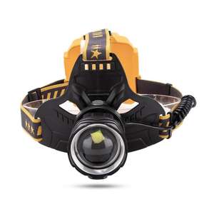 WOSEN Populaire Type-C Usine Aluminium Fort Blanc Laser Casque Rechargeable Power Bank Pêche Zoom Fonction LED Lampe frontale - Product Image 2