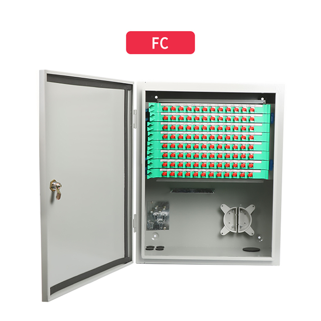 MT-CCC-1301 96 Core Outdoor Waterproof IP65 Fiber Optic Connection Cabinet  FTTH Street Cabinet FDH SPCC Fiber Distribution Hub